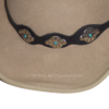 Hutband Hat Band Türkis Concho | im Westernstil| gewellt