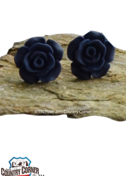 English Rose Studs black | können wertvolle Sammlerstücke sein