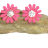 Ohrstecker Flower pink