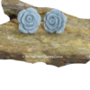 stud earrings ohrstecker blau | Rose