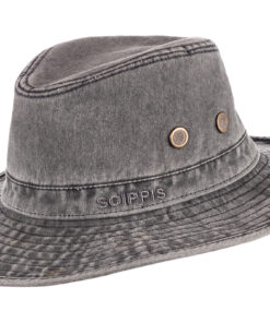 Scippis Sonora black l/XL | by Joc's Country Corner | klassische Hutform | Sonnenschutz | ausgestattet mit praktischen Hutband | knautschbar