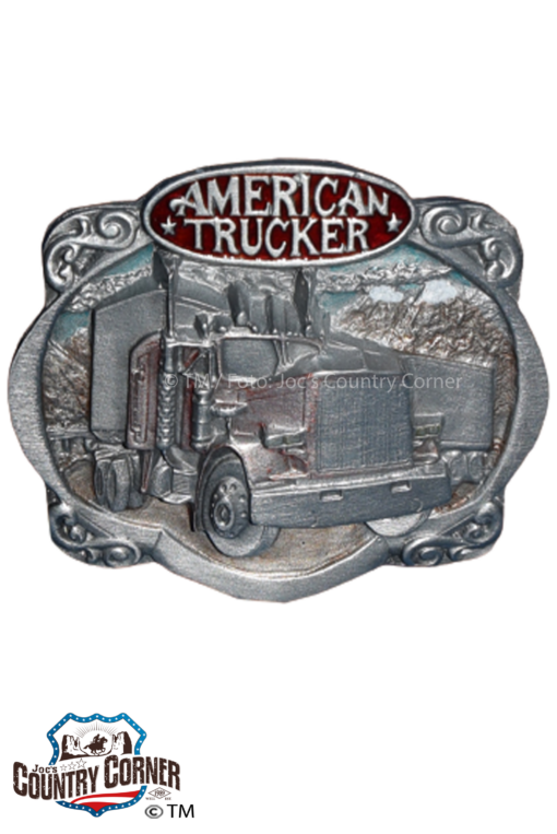 Belt Buckle kaufen | Gürtelschnalle American Truck Belt Buckle kaufen | Gürtelschnallen aus Metall | Alaska | Wilder Westen | Western | Outdoor