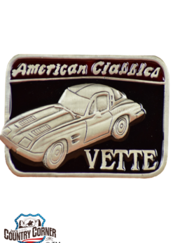 Gürtelschnalle American Classics Vette ✅ Vintage | Chevy ✅ Corvette ✅ New York ✅ Belt Buckle USA Genuine Muscle car ✅ kaufen beim Spezialisten