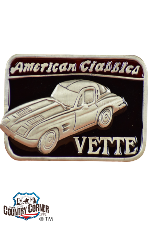 Gürtelschnalle American Classics Vette ✅ Vintage | Chevy ✅ Corvette ✅ New York ✅ Belt Buckle USA Genuine Muscle car ✅ kaufen beim Spezialisten