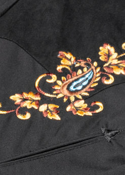 Westernhemd Hogan black | bei Joc's Country Corner | Westernstil | für Western - Countryfeste bestens geeignet | für Western Auftritte - Musiker ein Highlight