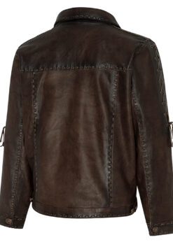 Western Lederjacke Rowdy | bei Joc's Country Corner | von Stars & Stripes | Hochwertige Western-Lederjacke. Sehr angenehm zu tragen, aus weichem Rindsleder