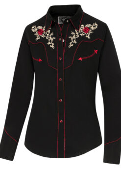 Mit den Blusen von Star & Stripes, dem Western Label bestücken wir unseren Shop weiter, mit erstklassiger Qualität. Die jährlich erscheinende Neukollektion der Westernblusen, mit eigenen Designs und hohem Qualitätsanspruch