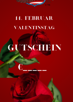 Gutschein 14.Februar Valentinstag Betrag auswählen bei Joc's Country Corner