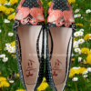 Vintage Rockabilly Schuhe | Entdecke die Ballerina Flamingo! Vintage Rockabilly Schuhe aus strapazierfähigen Materialien – perfekt für Freizeit, Anlässe