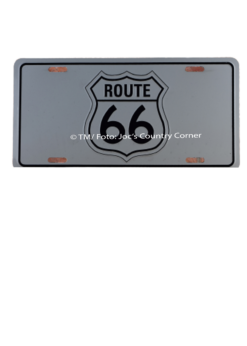 Route66 US Shield Deko US Car Shield 30 x 15 cm – Stylisches Metallschild im US-Look mit 4 Bohrungen zum Aufhängen. Ideal als Deko-Highlight für Garage, Bar oder Wohnzimmer.