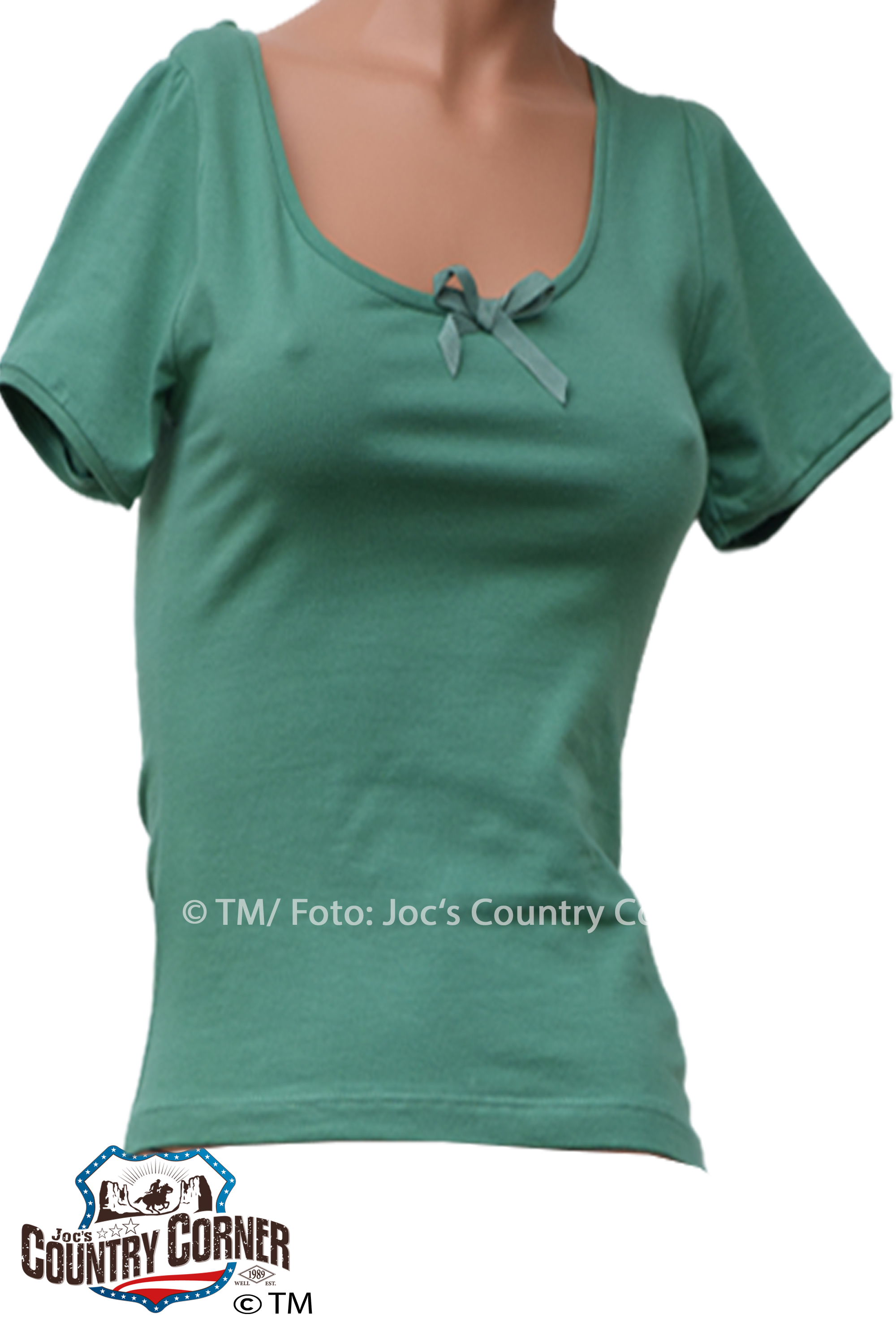 RB Collectif T-Shirt mit V-Ausschnitt grün | XS - 2XL - XS