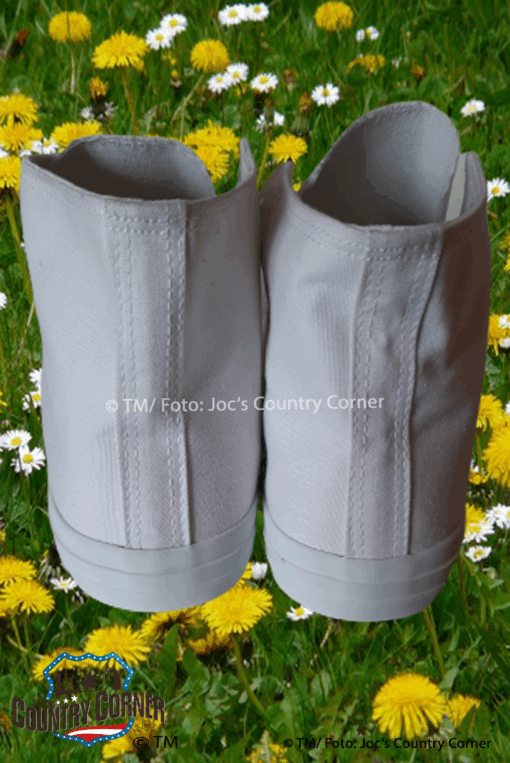 Rockabilly Sneaker Schuhe blau | weiss | rot | Retro-Design trifft Komfort | Jetzt Damen-Sneaker online kaufen bei Joc's Country Corner!