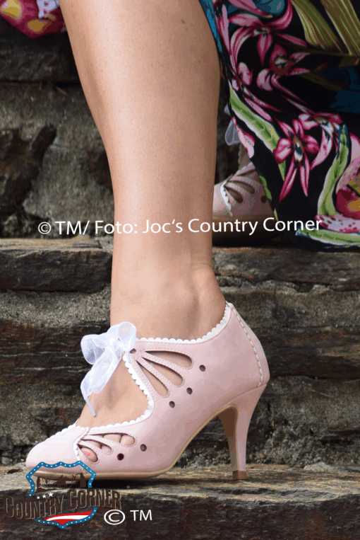 Vintage High Heels Rosa | im Retro Rockabilly Style | Perfekt für besondere Anlässe & stylische Outfits. Jetzt entdecken & online bestellen!