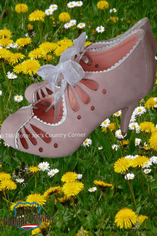 Vintage High Heels Rosa | im Retro Rockabilly Style | Perfekt für besondere Anlässe & stylische Outfits. Jetzt entdecken & online bestellen!