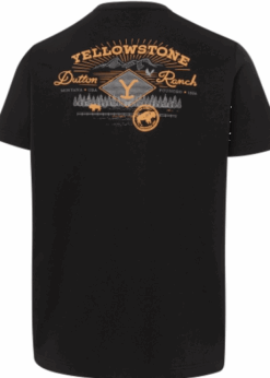 Yellowstone T-Shirt Dutton Ranch | Authentischer Western-Style trifft moderne Eleganz | überzeugt | durch hochwertige Baumwollqualität | zeitloses Design