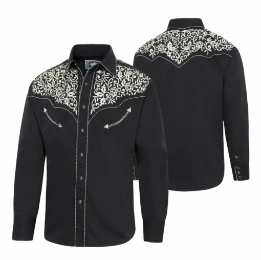 Entdeckt den authentischen Western-Style im Partnerlook | edle Damenbluse HOLLY | exquisites Herrenhemd HENRY | aufeinander abgestimmt