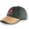 OILSKIN CAP - tan-bottlegreen