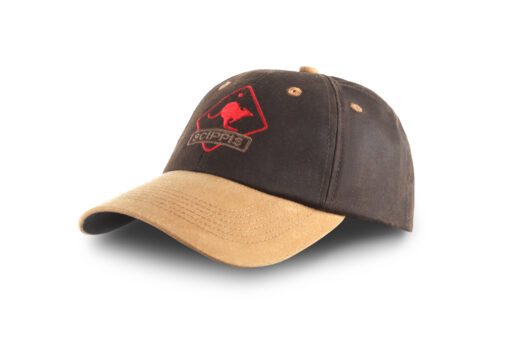 OILSKIN CAP - tan-brown