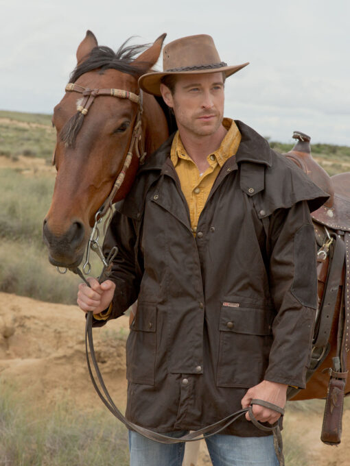 Drover Jacket - brown