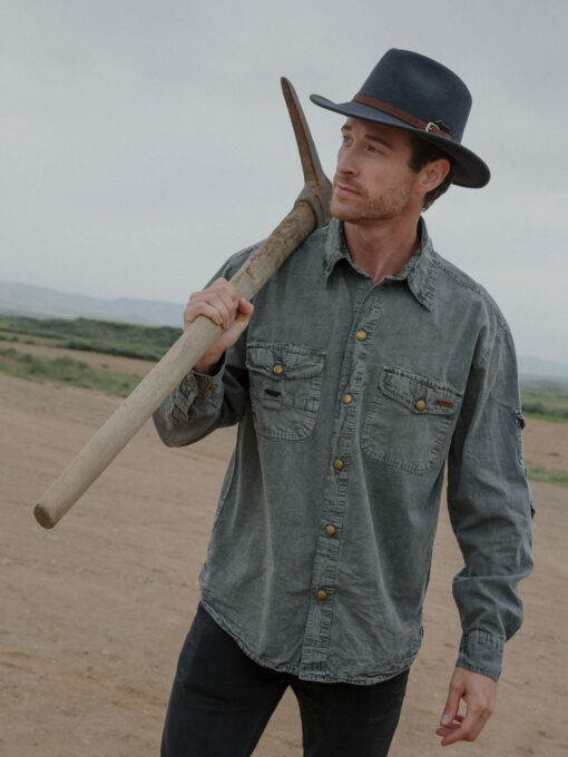 Cowra Shirt grey L