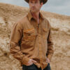 Cowra Shirt - tobacco