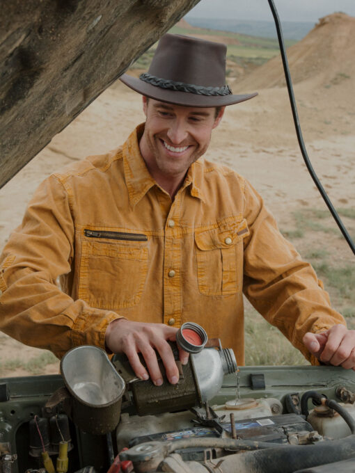 Broome Shirt - mustard