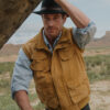 Canvas Vest Ribbon - mustard