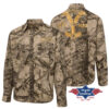 Yellowstone Westernhemd Camouflage | von Stars & Stripes | Authentisch | Camouflage-Look | Stickerei & Logo | Klassischer Cowboy-Style | Dutton Ranch