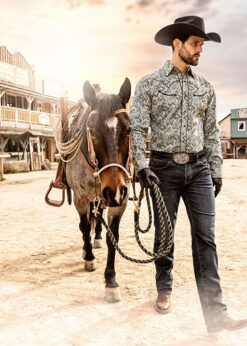 Stylisches Hemd Willow 100 % Baumwolle | Perfekter Tragekomfort im modernen Western Look. Jetzt entdecken bei Joc’s Country Corner im Onkineshop!