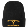 YELLOWSTONE BEANIE LOGO DUTTON RANCH | Brandng | warm & weich | Westernstyle | Ideal für den Herbst und Winter | schützt vor Kälte und Wind