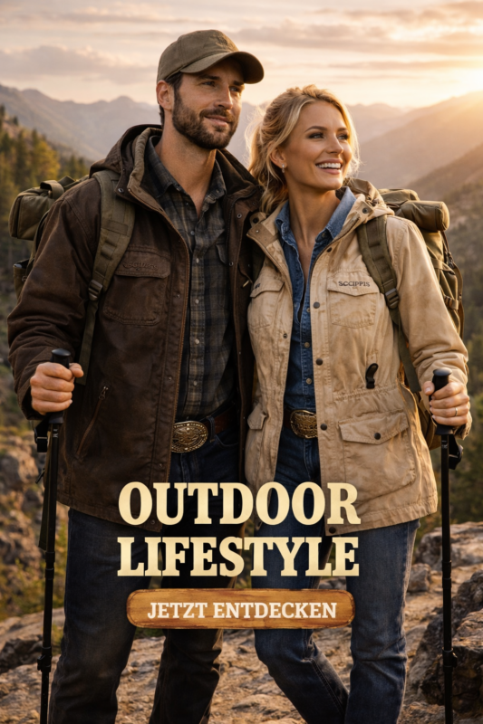Entdecke authentische Mode für echte Persönlichkeiten – von lässigem Western-Style über rockige Rockabilly-Looks bis hin zu robustem Outdoor-Equipment von Scippis.