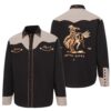 Yellowstone Westernhemd Herren mit Premium-Stickerei, Westernpasse und Dutton Ranch Schriftzug